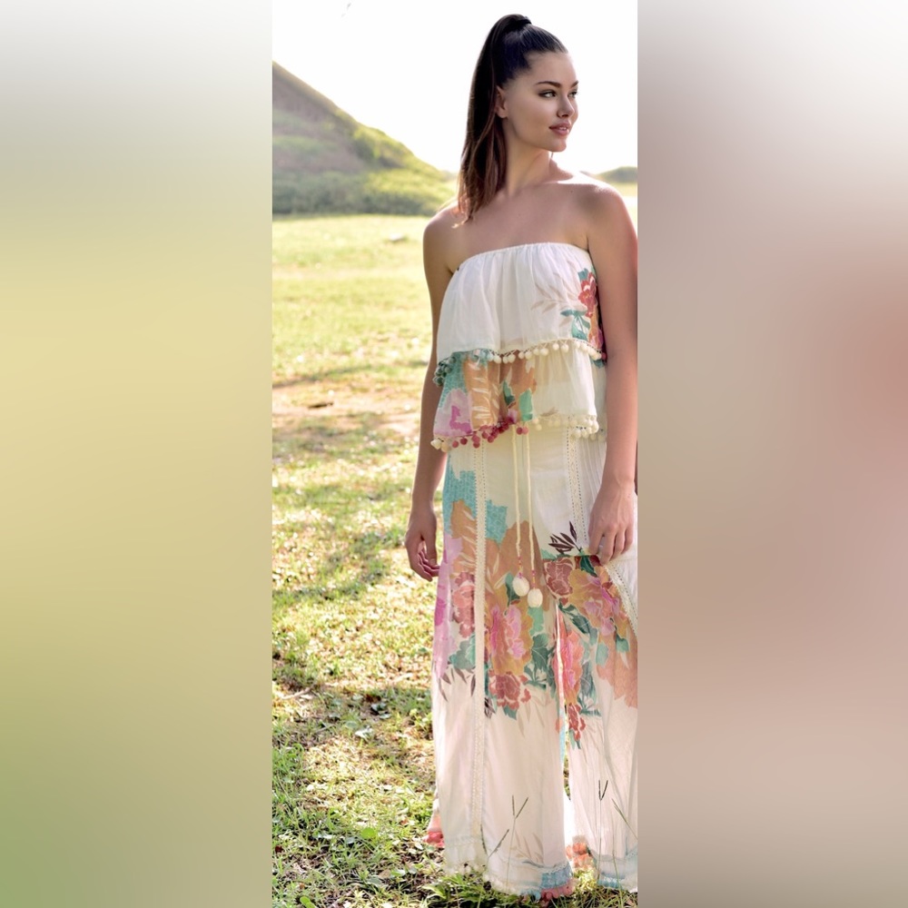 Floral Boho Palazzo Pants